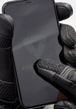 Motorcycle Gloves Rev'it! Gloves Endo Black/White 4XL Motorcycle Gloves - 6