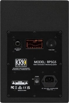 2-pásmový aktívny štúdiový monitor KRK RP5 G5 - 4