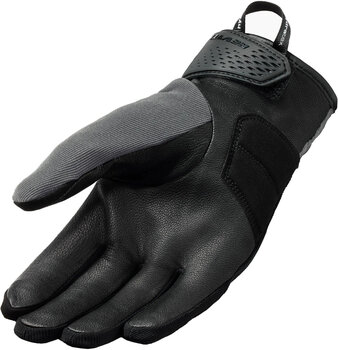 Gants de moto Rev'it! Gloves Mosca 2 H2O Black/Grey 2XL Gants de moto - 2