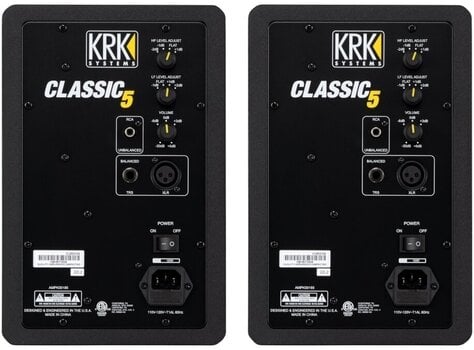 Moniteur de studio actif bidirectionnel KRK Classic 5 Monitor Pack - 3