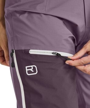 Outdoorové kalhoty Ortovox Westalpen 3L Light Pants W Wild Berry L Outdoorové kalhoty - 6