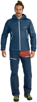 Outdoor Jacke Ortovox Westalpen Swisswool Jacket M Deep Ocean L Outdoor Jacke - 7