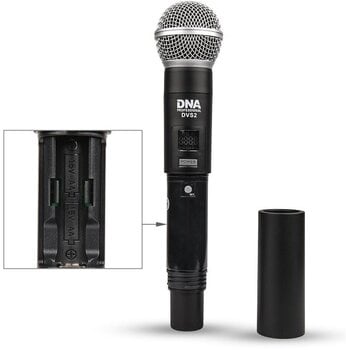 Wireless Handheld Microphone Set DNA Dvs2 - 3