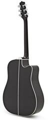 Elektroakusztikus gitár Takamine EF341SC-LH Black Elektroakusztikus gitár - 1