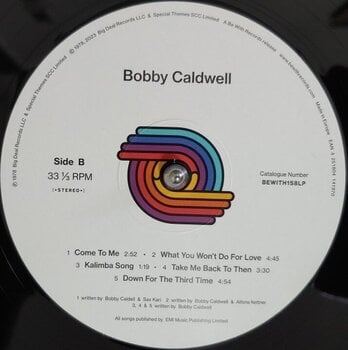 LP Bobby Caldwell - Bobby Caldwell (LP) - 5
