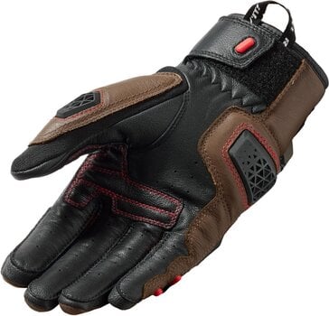 Motoristične rokavice Rev'it! Gloves Sand 4 Brown/Black L Motoristične rokavice - 2