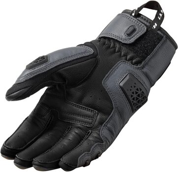 Motorcycle Gloves Rev'it! Gloves Sand 4 Grey/Black 3XL Motorcycle Gloves - 2
