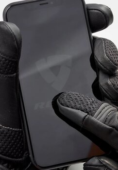 Δερμάτινα Γάντια Μηχανής Rev'it! Gloves Sand 4 Grey/Black 4XL Δερμάτινα Γάντια Μηχανής - 4