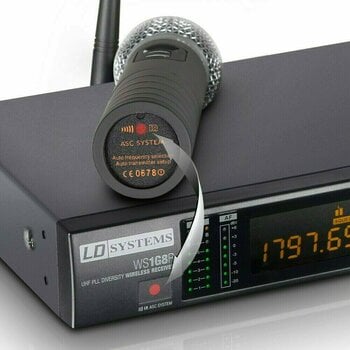 Ensemble sans fil LD Systems WS 1G8 HHC - 4