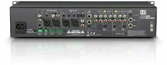 Rack Mixing Desk LD Systems ZONE 423 - 6