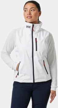 Jacket Helly Hansen W Crew Vest Jacket White M - 3