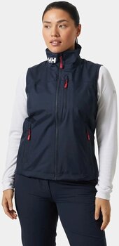 Giacca Helly Hansen W Crew Vest Giacca Navy S - 3