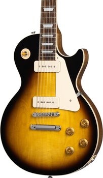 Elektromos gitár Gibson Les Paul Standard 50s P-90 Tobacco Burst - 3