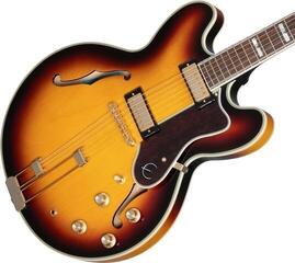Halbresonanz-Gitarre Epiphone Sheraton Vintage Sunburst Halbresonanz-Gitarre - 3