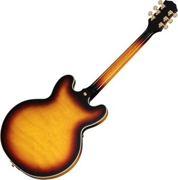 Guitare semi-acoustique Epiphone Sheraton Frequensator Vintage Sunburst - 2