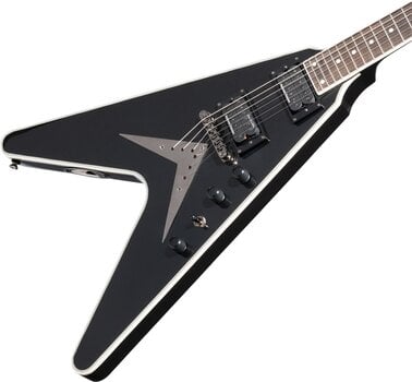E-Gitarre Epiphone Dave Mustaine Flying V Custom Black Metallic - 3