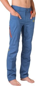 Calças de exterior Rafiki Crag Man Pants Ensign Blue/Clay M Calças de exterior - 6