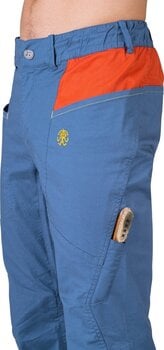 Calças de exterior Rafiki Crag Man Pants Ensign Blue/Clay M Calças de exterior - 7