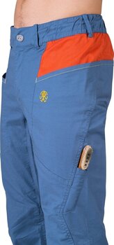 Calças de exterior Rafiki Crag Man Pants Ensign Blue/Clay XL Calças de exterior - 7