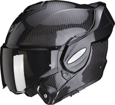 Helmet Scorpion EXO-TECH EVO CARBON SOLID Black M Helmet - 2