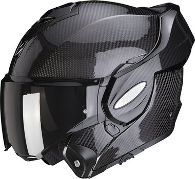Helm Scorpion EXO-TECH EVO CARBON SOLID Black 2XL Helm - 2