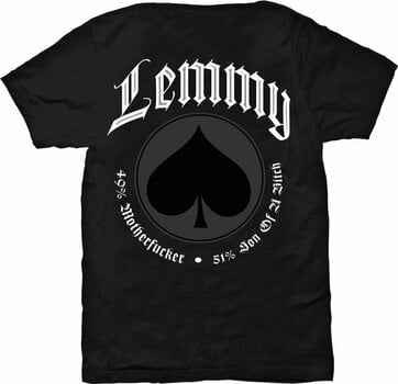 T-Shirt Lemmy Kilmister T-Shirt Pointing Photo Men Male Black L - 2