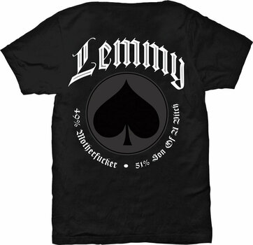 T-Shirt Lemmy Kilmister T-Shirt Pointing Photo Men Black M - 2