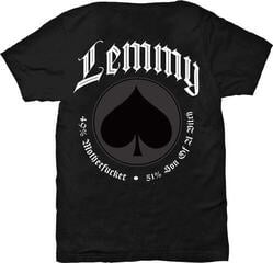 Риза Lemmy Kilmister Pointing Photo Unisex Тениска с къс ръкав/Black/Къси - 1