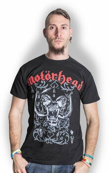 Koszulka Motörhead Koszulka Playing Card Czarny S - 2