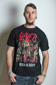 Tričko Slayer Tričko Reign in Blood Mens T Shirt Muži L - 2