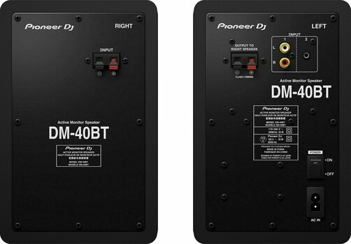 2-pásmový aktivní studiový monitor Pioneer Dj DM-40BT - 3