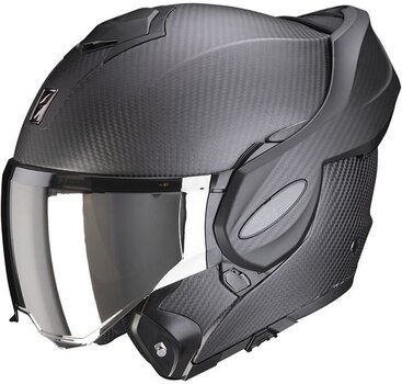 Helmet Scorpion EXO-TECH EVO CARBON SOLID Matt Black 2XL Helmet - 3
