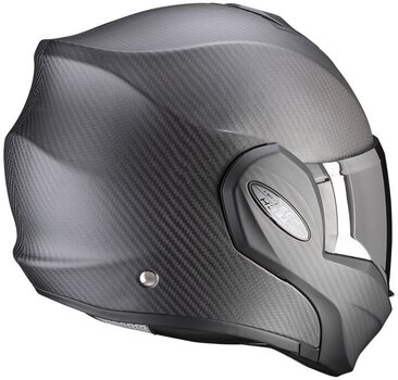 Helmet Scorpion EXO-TECH EVO CARBON SOLID Matt Black 2XL Helmet - 4