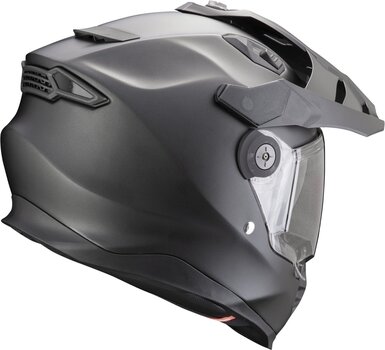 Helmet Scorpion ADF-9000 AIR SOLID Matt Pearl Black M Helmet - 3