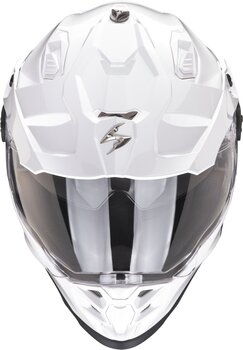 Helm Scorpion ADF-9000 AIR SOLID Pearl White M Helm - 2