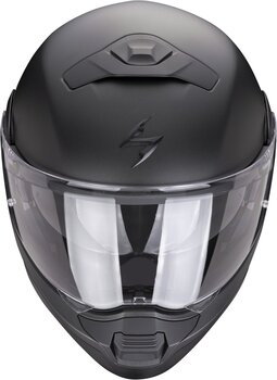 Helm Scorpion EXO 930 EVO SOLID Matt Pearl Black S Helm - 2