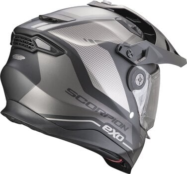 Helmet Scorpion ADF-9000 AIR TRAIL Matt Black/Silver XS Helmet - 3