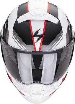 Helmet Scorpion EXO 930 EVO SIKON Matt White/Black/Red S Helmet - 3