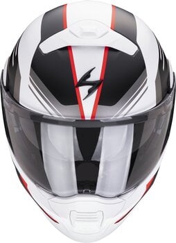 Helmet Scorpion EXO 930 EVO SIKON Matt White/Black/Red L Helmet - 3
