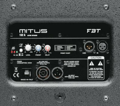 Aktiv högtalare FBT Mitus 152A Aktiv högtalare - 2