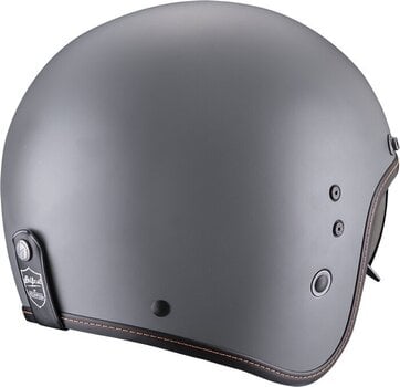 Helmet Scorpion BELFAST EVO SOLID Matt Cement Grey M Helmet - 3