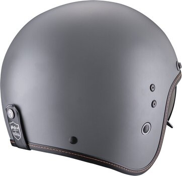 Helmet Scorpion BELFAST EVO SOLID Matt Cement Grey L Helmet - 3