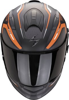 Helmet Scorpion EXO 491 KRIPTA Matt Black/Orange/White XS Helmet - 2