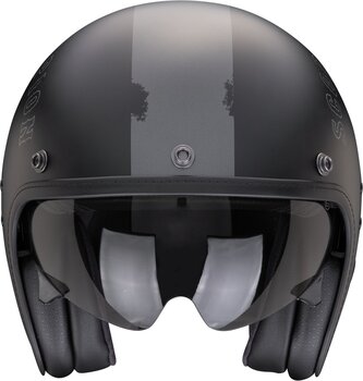 Helmet Scorpion BELFAST EVO SPADE Matt Black/Silver XS Helmet - 2