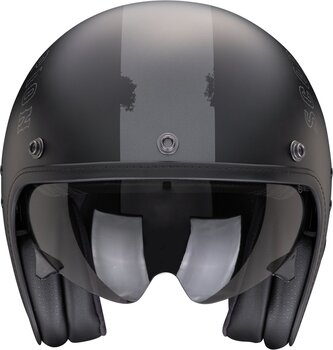 Helmet Scorpion BELFAST EVO SPADE Matt Black/Silver S Helmet - 2