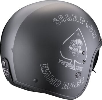 Capacete Scorpion BELFAST EVO SPADE Matt Black/Silver S Capacete - 3