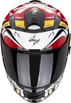 Capacete Scorpion EXO 491 PIRATE Red XS Capacete - 2