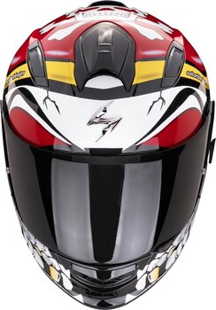 Helmet Scorpion EXO 491 PIRATE Red L Helmet - 2