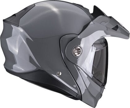 Helmet Scorpion ADX-2 SOLID Cement Grey M Helmet - 3