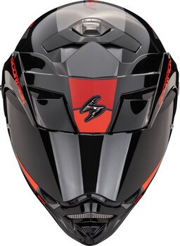 Helm Scorpion ADX-2 GALANE Silver/Black/Red M Helm - 2